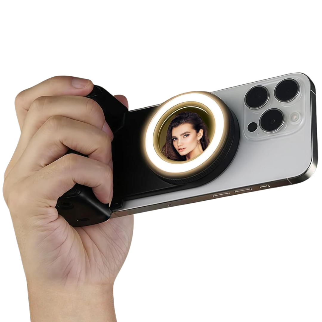 Empuñadura Magnética para Fotografía móvil