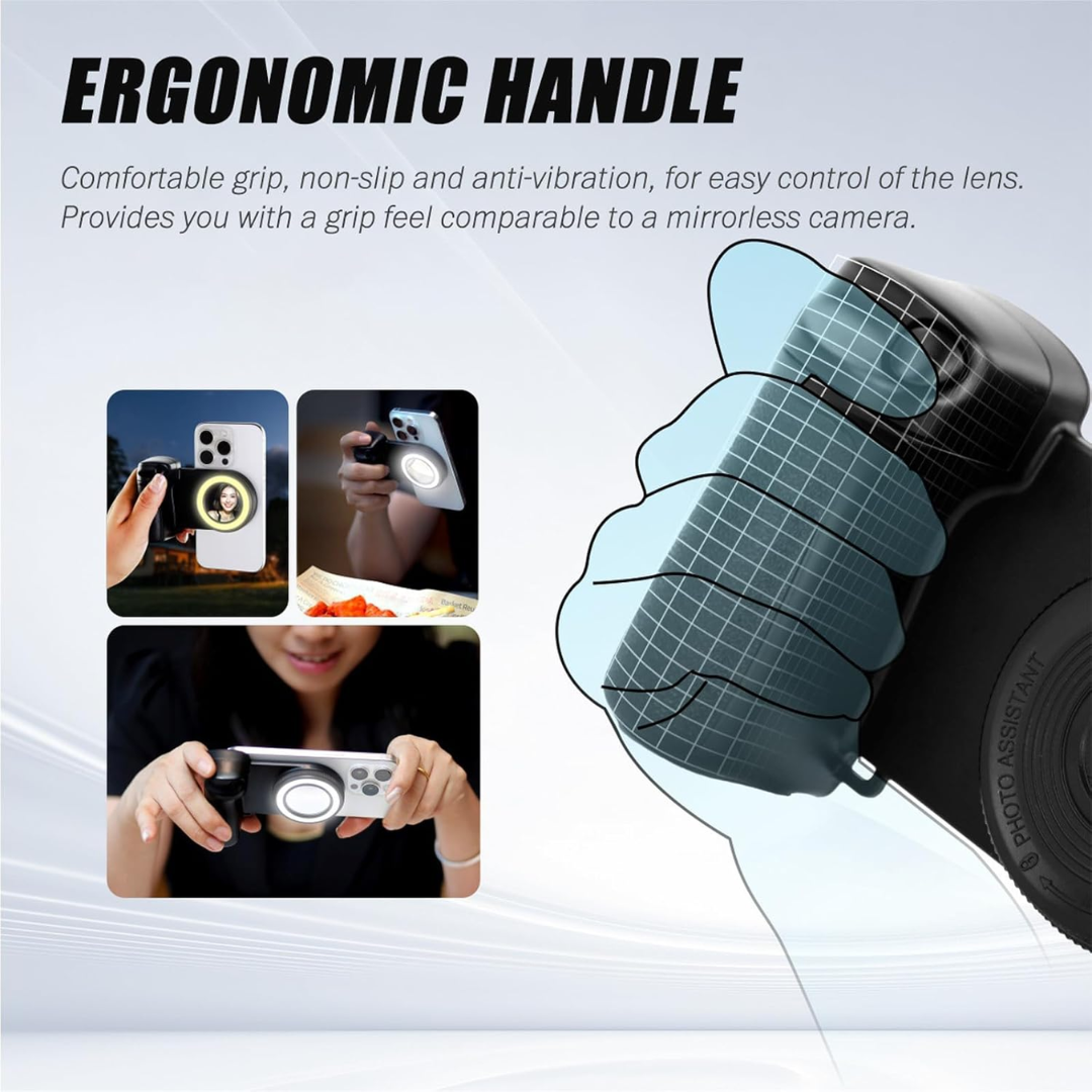 Empuñadura Magnética para Fotografía móvil